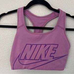Nike Lavender Racerback Sports Bra